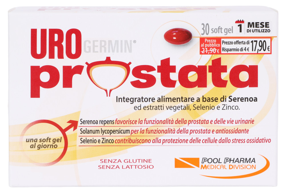 Pool Pharma Urogermin Prostata Softgel - Foto 1