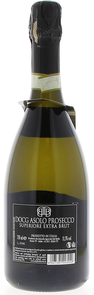 Prosecco Asolo Docg Extra Brut Dal Bello - Foto 2