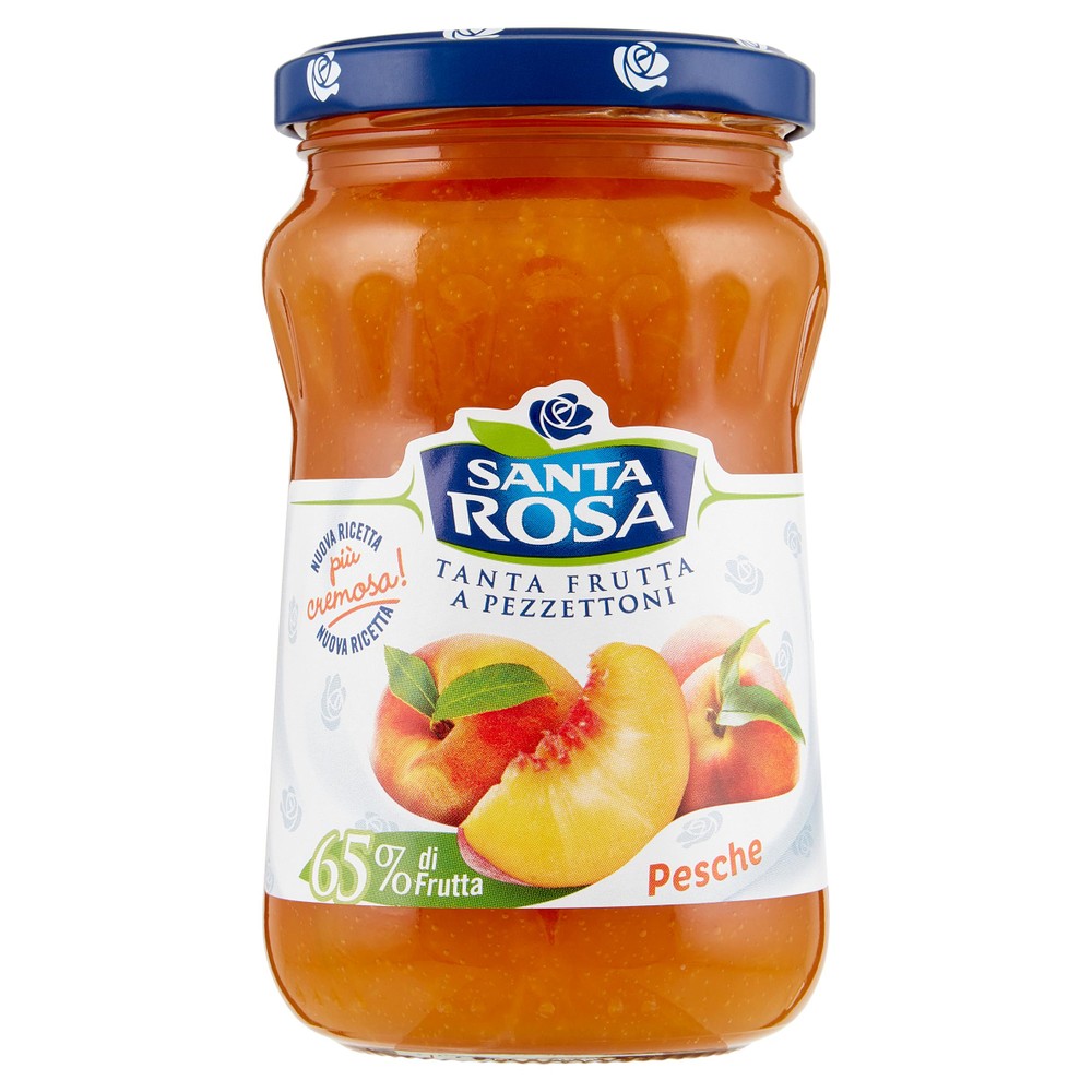 Confettura Extra Di Pesche 65% Frutta In Pezzi Santa Rosa - Foto 1