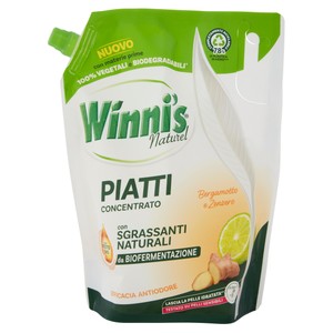 Detergente Piatti Bergamotto E Lime Ecoricarica Winni's - Foto 1