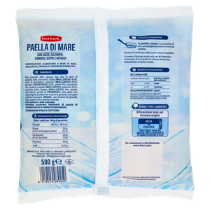 Paella Di Mare Con Cozze Calamari Gamberi Seppie E Ortaggi Bennet - Foto 3
