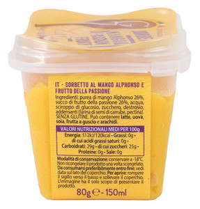 Sorbetto Monodose Passione Fruit E Mango - Foto 2