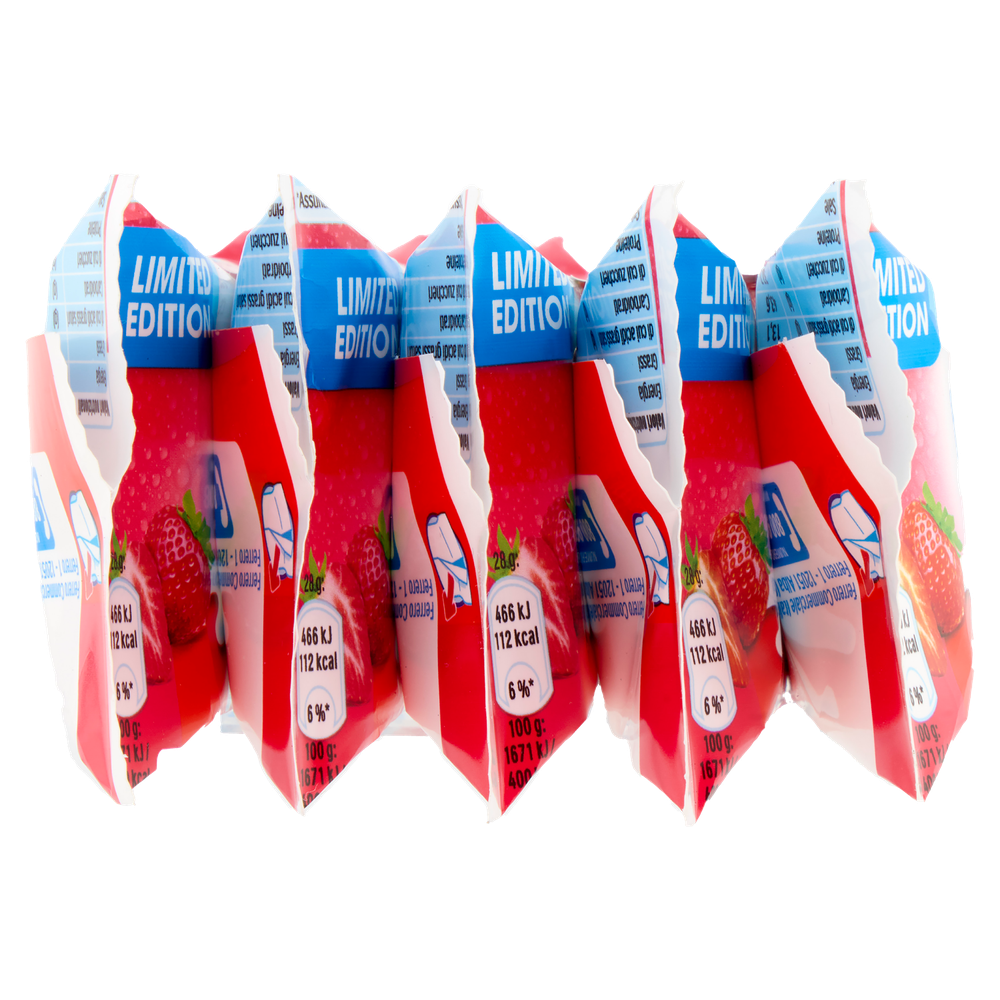 Kinder Fetta Al Latte Fragola 5 X 28 G - Foto 2