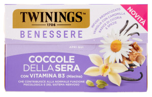 18 Filtri Tisana Benessere Coccole Della Sera Twinings - Foto 1