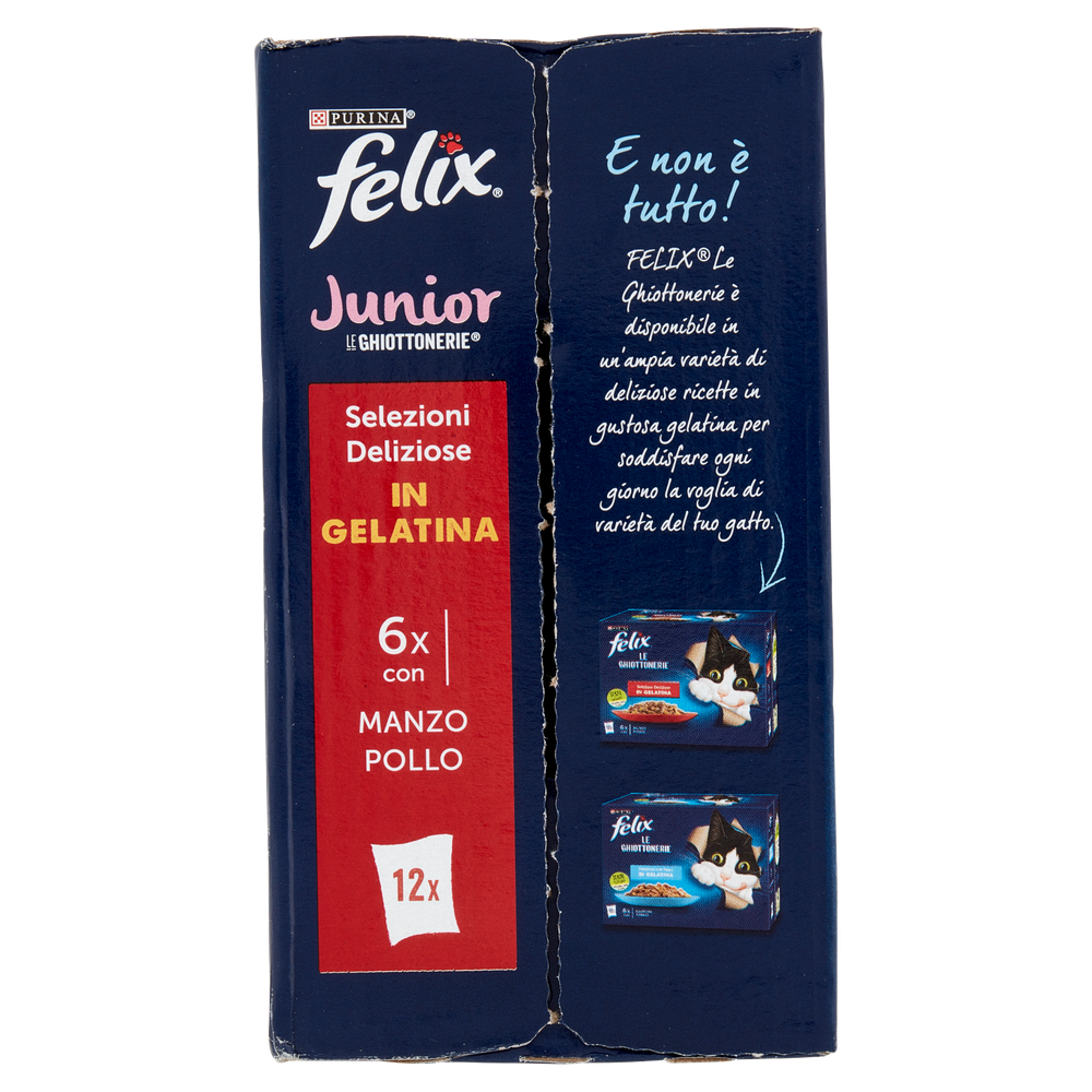 Alimento Umido Gatti Felix Le Ghiottonerie Junior