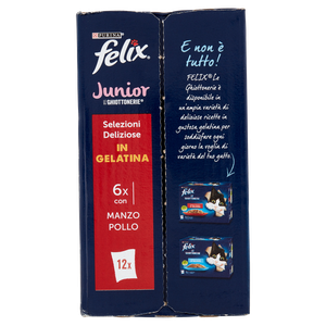 Alimento Umido Gatti Felix Le Ghiottonerie Junior - Foto 2