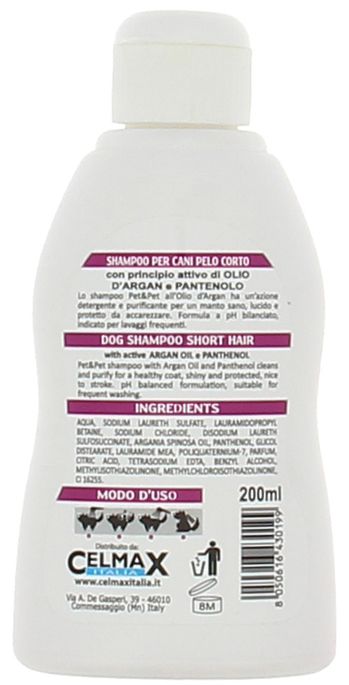 Shampoo Per Pelo Corto Pet&Pet - Foto 2