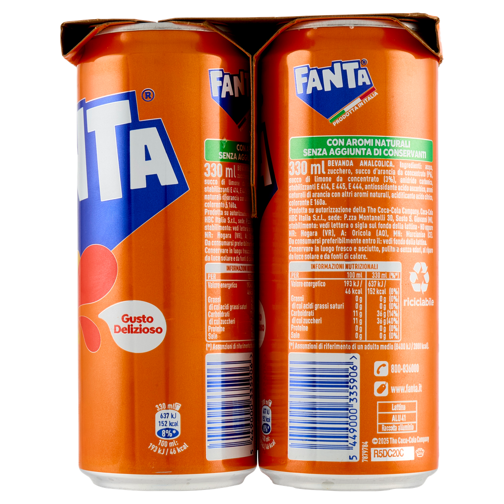 Fanta Original 6 Lattine Da Cl.33 - Foto 2