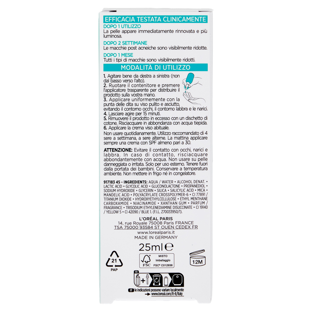 Peeling Esfoliante Anti Macchie L'oreal - Foto 3
