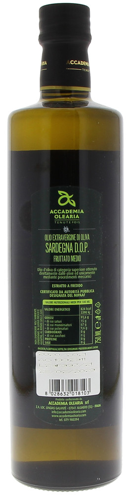 Olio Extra Vergine Di Oliva Sardegna Dop Fruttato Accademia Olearia - Foto 2