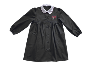 Grembiule Scuola Bambina 6 Anni Nero Ricamo Frozen - Foto 1