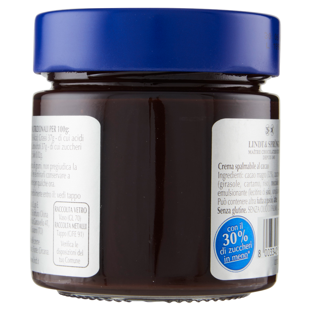 Crema Spalmabile Fondentissima Cioccolato Fondente Lindt - Foto 3