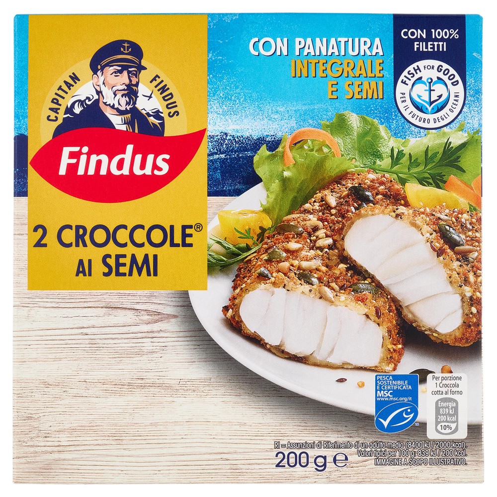 2 Croccole Ai Semi Capitan Findus - Foto 1