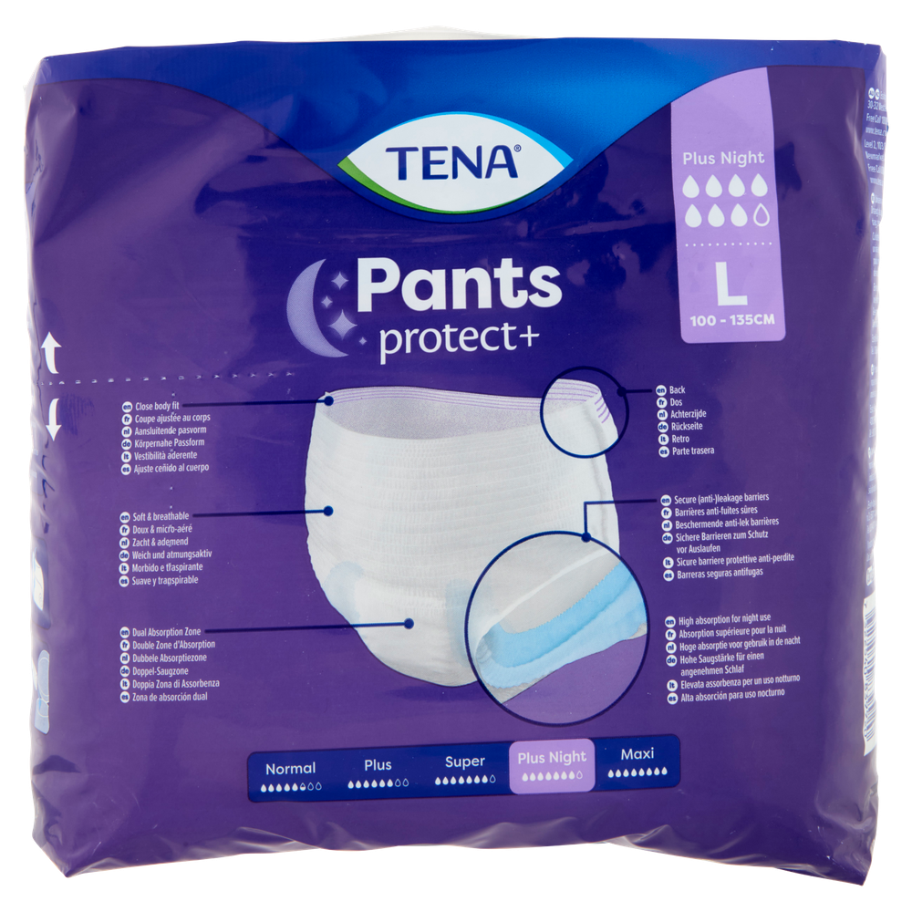 Pants Protect Plus Night L Tena - Foto 3