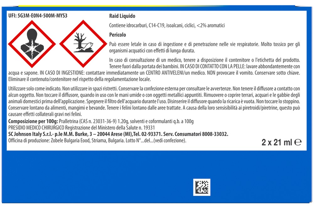 Antizanzare E Insetticida Elettrico Inodore 60 Notti Raid - Foto 3