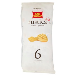 Patatine Rustica Senza Glutine 6x25g San Carlo - Foto 1