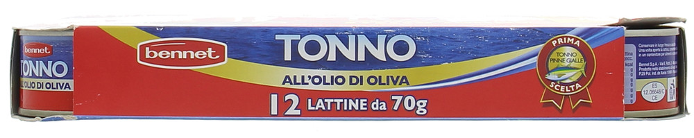 Tonno In Olio D'oliva Bennet 12 Da Gr.70 - Foto 3