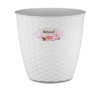 Vaso Natural Diametro 19 Cm Colore Bianco Stefanplast