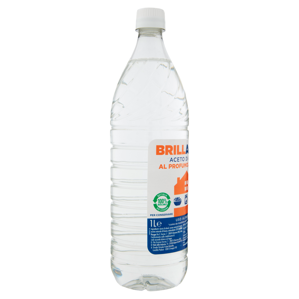 Aceto Di Alcol Al Profumo Di Agrumi Per La Pulizia Della Casa Brillaceto - Foto 2