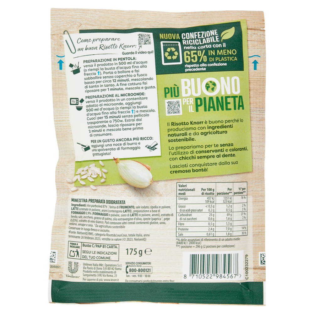 Risotto Alla Parmigiana Knorr - Foto 3