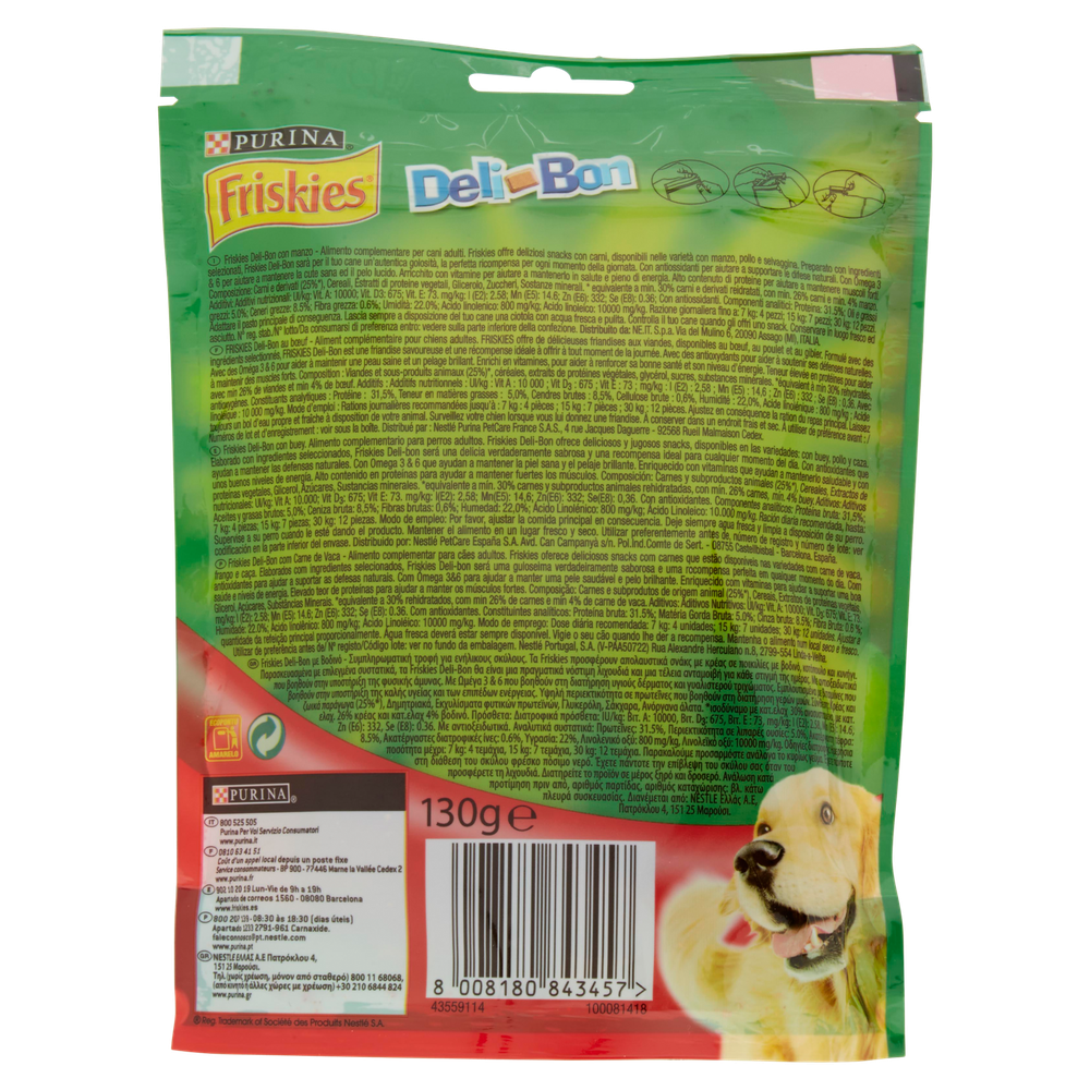Snack Per Cani Al Manzo Delibon Friskies - Foto 3
