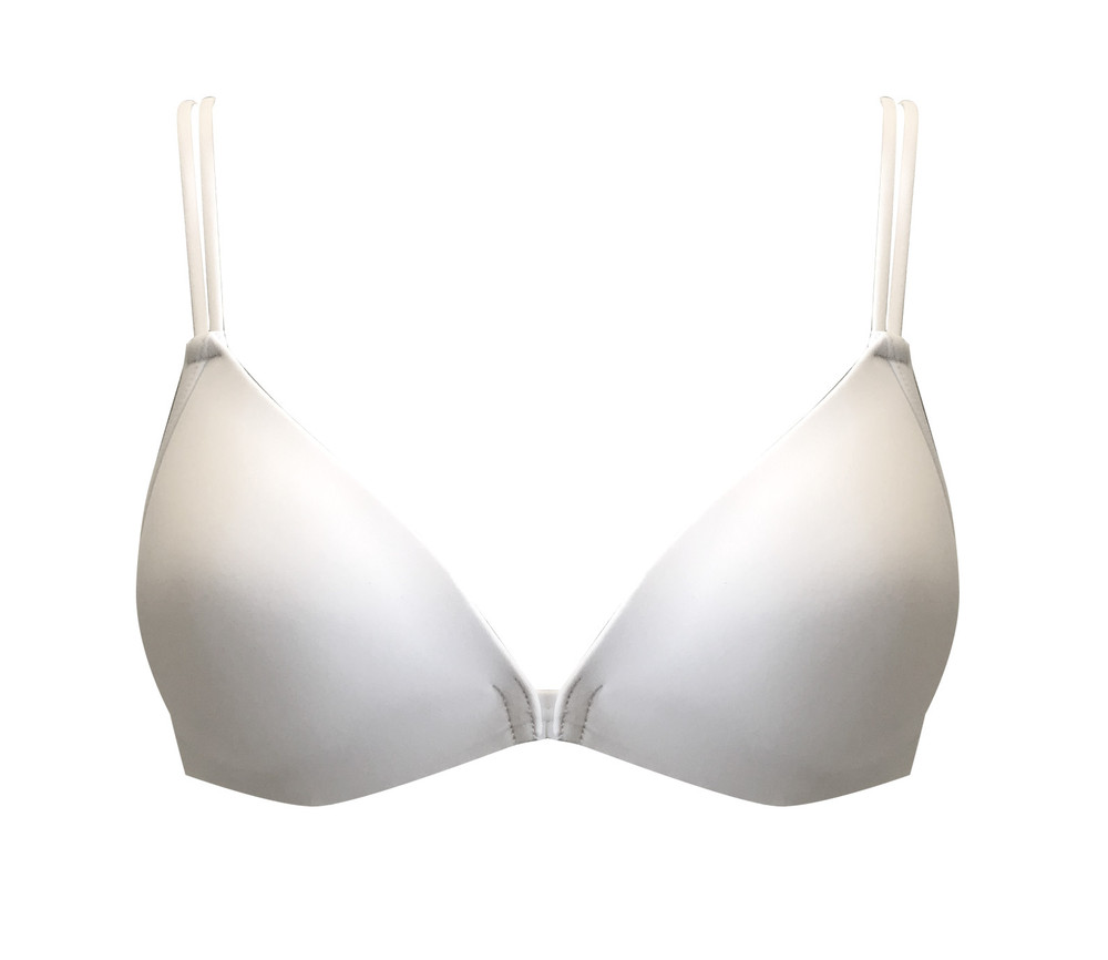 Reggiseno Imbottito Senza Ferretto 3 Bianco Infiore - Foto 1