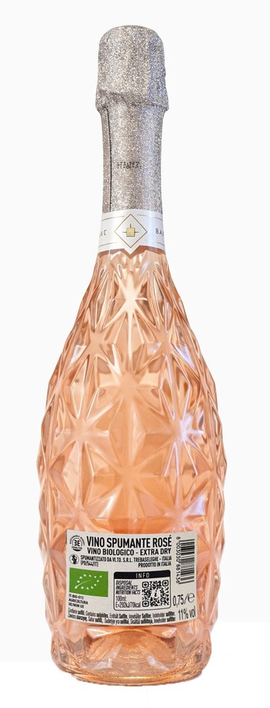 Vino Rose' Spumante Extra Dry Vinicola Tombacco - Foto 2