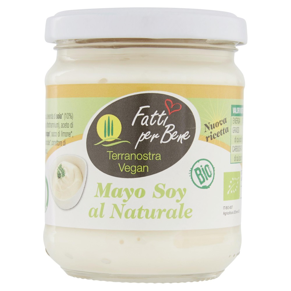 Mayo Di Soia Naturale Bio Terra Nostra