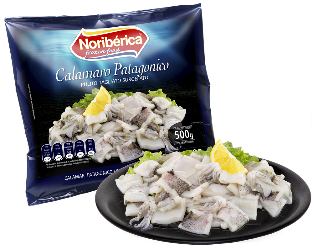 Calamaro Patagonico Pulito Tagliato Surgelato - Foto 1