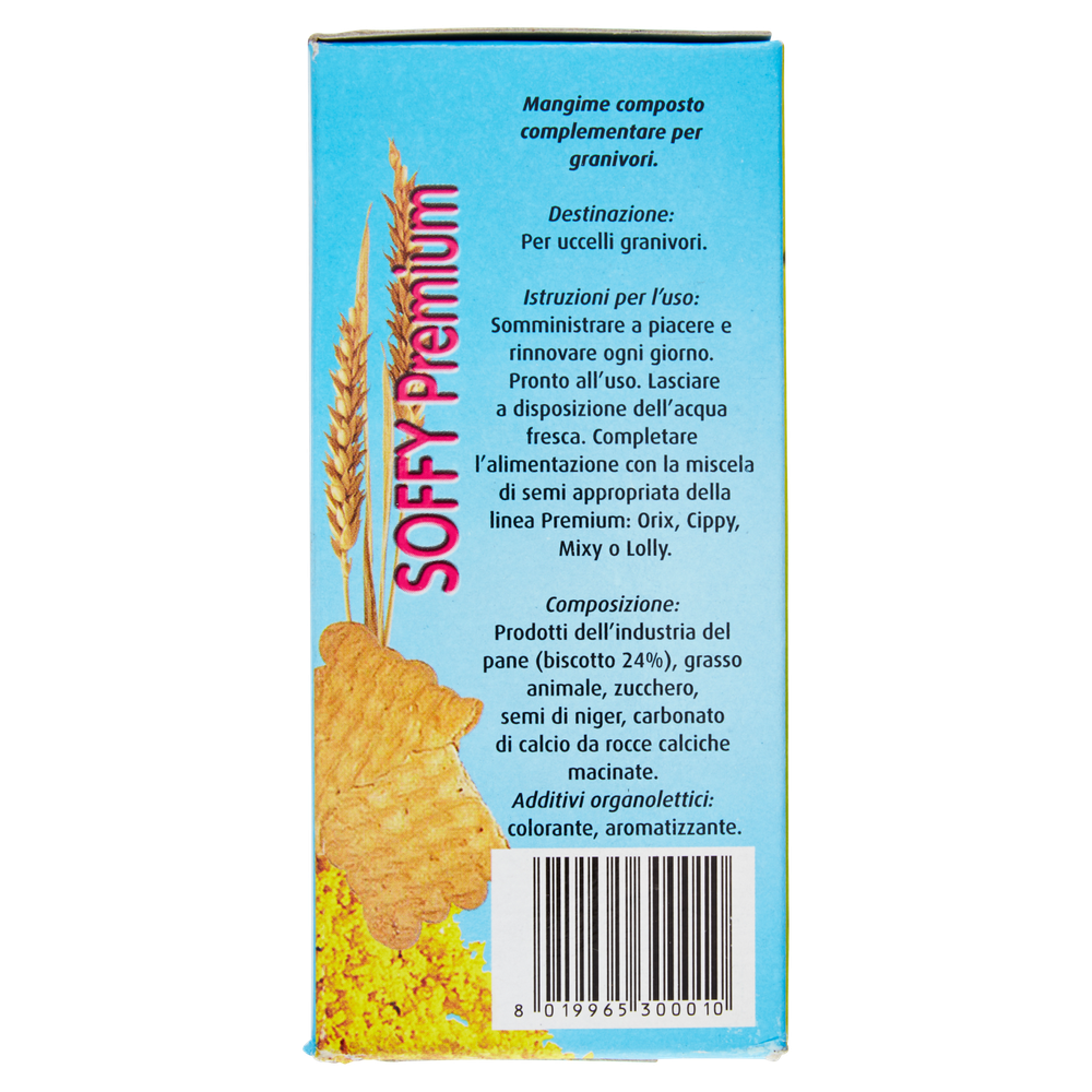 Mangime Per Uccelli Pasta Soffy Giallo - Foto 2