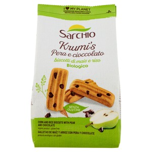 Biscotti Krumiri Pera E Cioccolato Sarchio - Foto 1