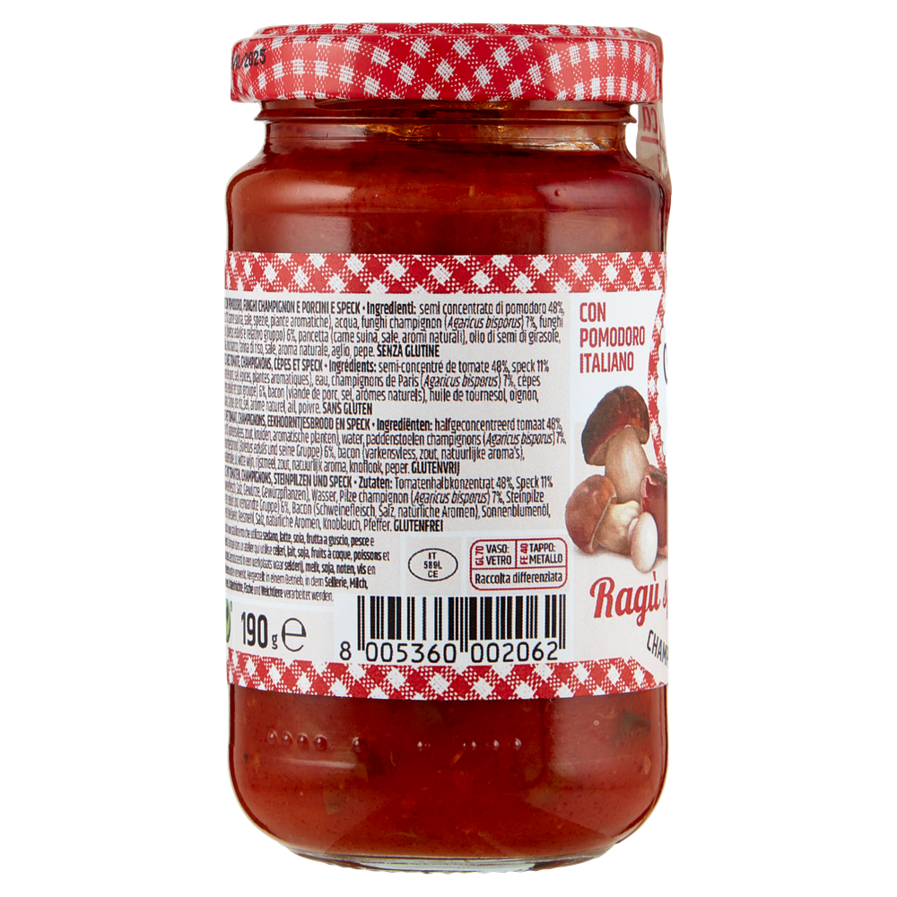 Ragu' Speck E Funghi Le Conserve Della Nonna - Foto 2
