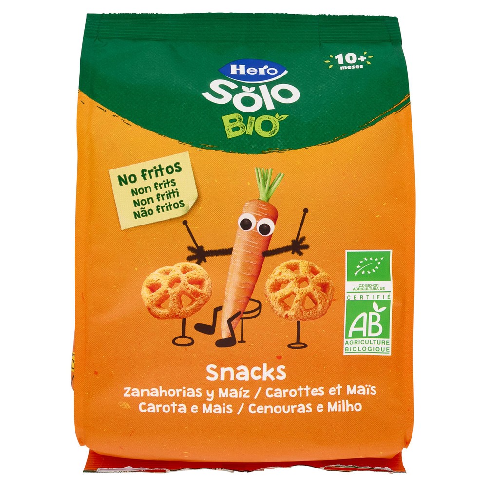 Snack Carota E Mais Bio Hero Solo - Foto 1