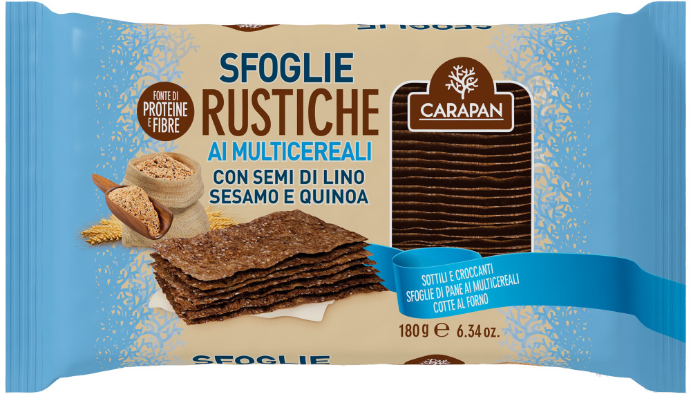 Sfoglie Rustiche Ai Multicereali Carapan - Foto 1