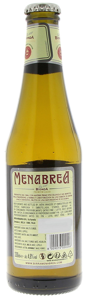 Birra Menabrea Bionda 150° Anniversario - Foto 2