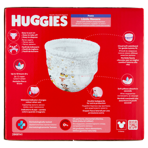 120 Pannolino Little Movers Gigapack Tg.4 Huggies - Foto 2