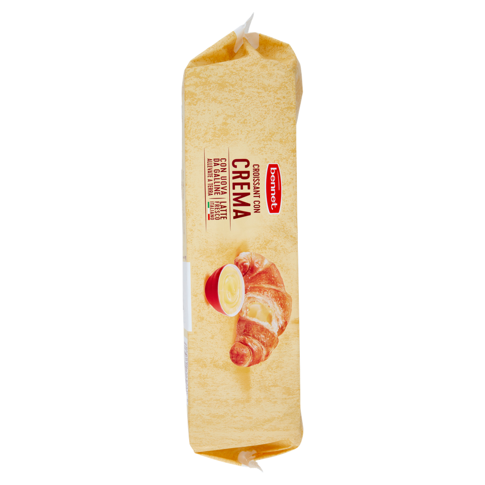 Croissant Con Farcitura Alla Crema Lievitazione Naturale 6x50g Bennet - Foto 2
