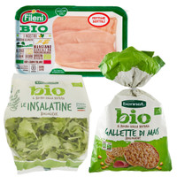 Mix Pasto Pollo + Insalata + Gallette Bio