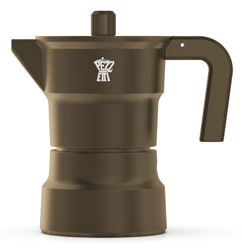 Caffettiera 3 Tazze Solidexpress In Alluminio Pezzetti - Foto 1