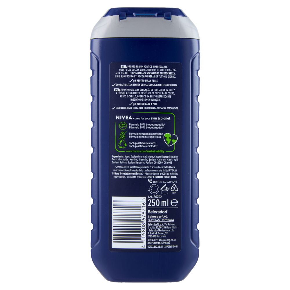 Docciaschiuma Fresh Kick Nivea Men - Foto 3