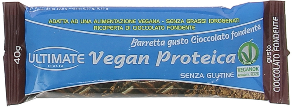 Barretta Proteica Vegana Gusto Fondente Ultimate - Foto 1