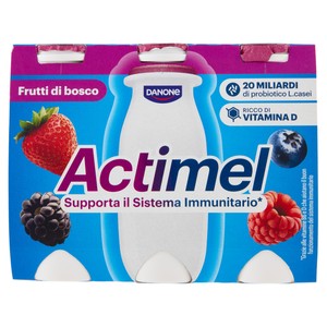 Yogurt Da Bere Ricco Di Vitamine Frutti Di Bosco 6x100ml Actimel - Foto 1