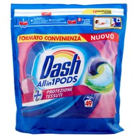 Detersivo Predosato Per Lavatrice Dash Pods Protezione Tessuti , conf . D Detersivo Predosato Per Lavatrice Dash Pods Protezione Tessuti , conf . D