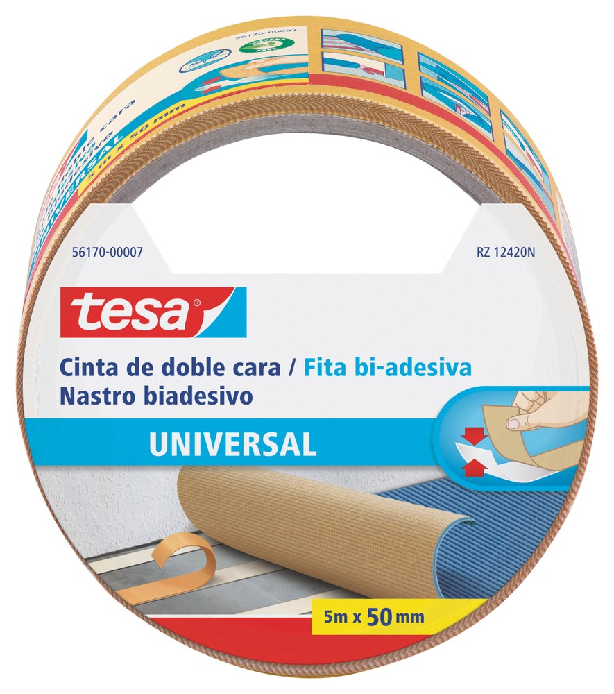 Nastro Biadesivo Universale 5m X 50mm Tesa - Foto 1