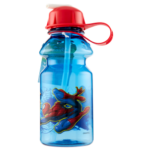 Bottiglia Con Cannuccia Spiderman