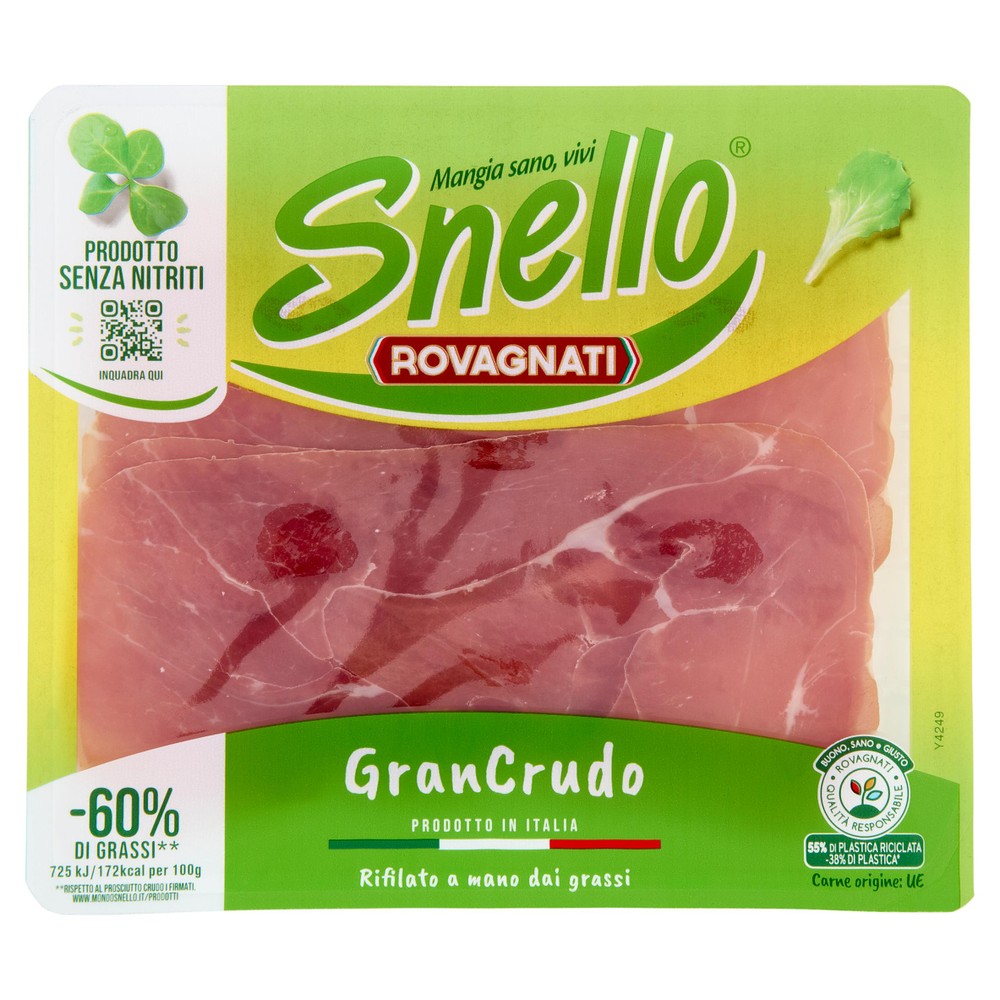 Gran Crudo Stagionato Snello Rovagnati - Foto 1