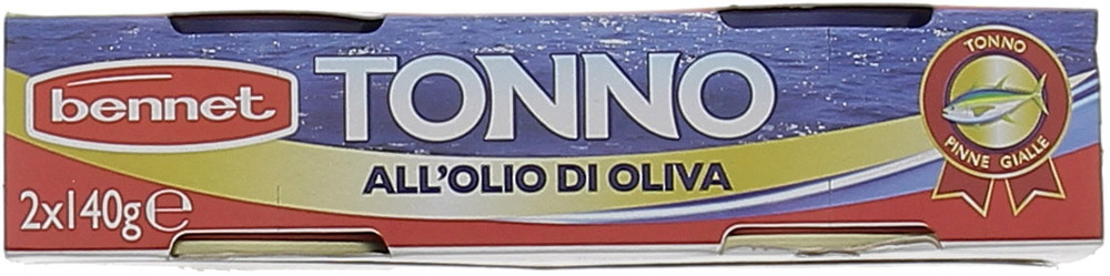 Tonno All'olio D'oliva 2x140g Bennet - Foto 2