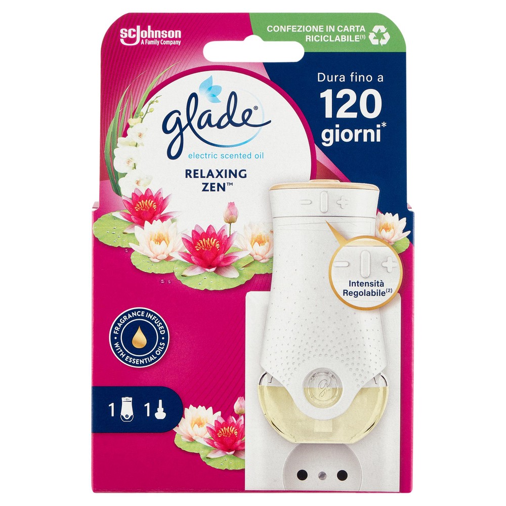 Deodorante Ambiente Elettrico Essential Oils Relaxing Zen Glade - Foto 1