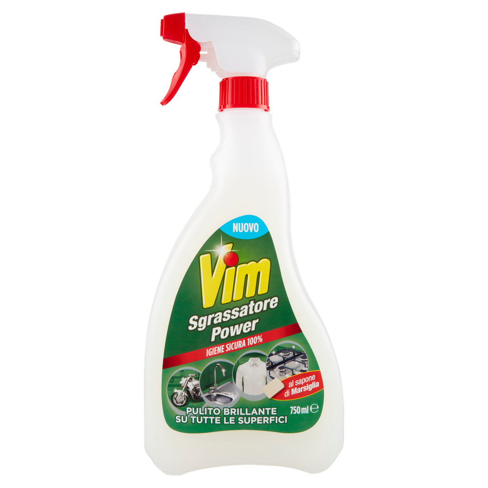 Sgrassatore Spray Multisuperficie Marsiglia Vim - Foto 1