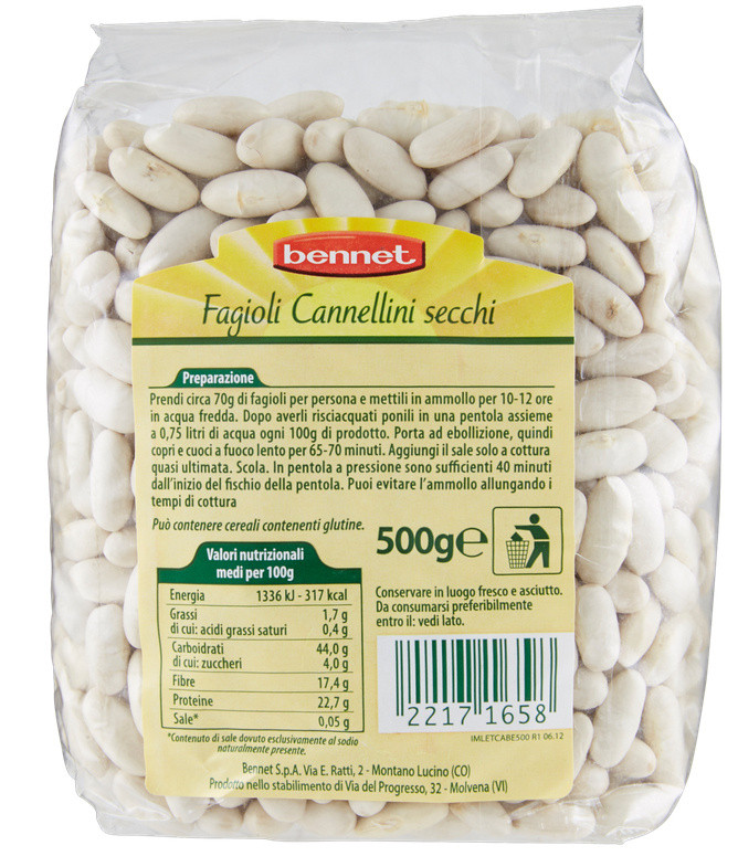 Fagioli Cannellini Secchi Bennet - Foto 3